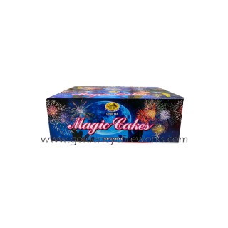 Kembang Api Magic Cakes 0.8 Inch & 1 Inch 148 Shots - GE08148